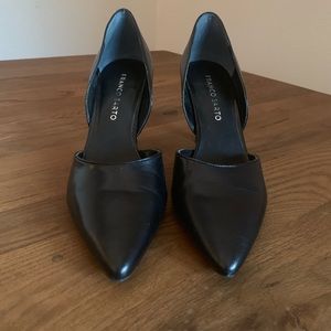 Franco Sarto Leather Heels, Size 7, Like new